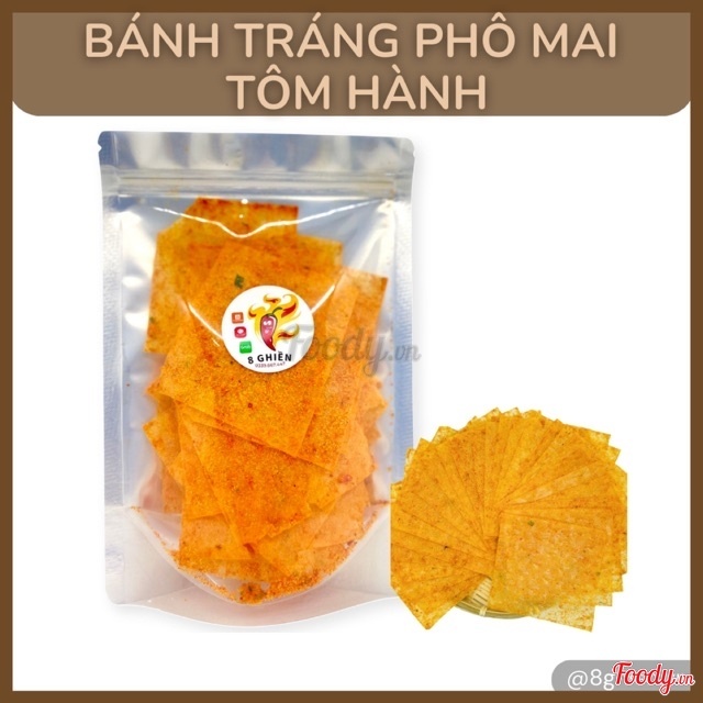 Bánh Tráng Phô Mai Tôm Hành - Đặc Sản 8 Ghiền