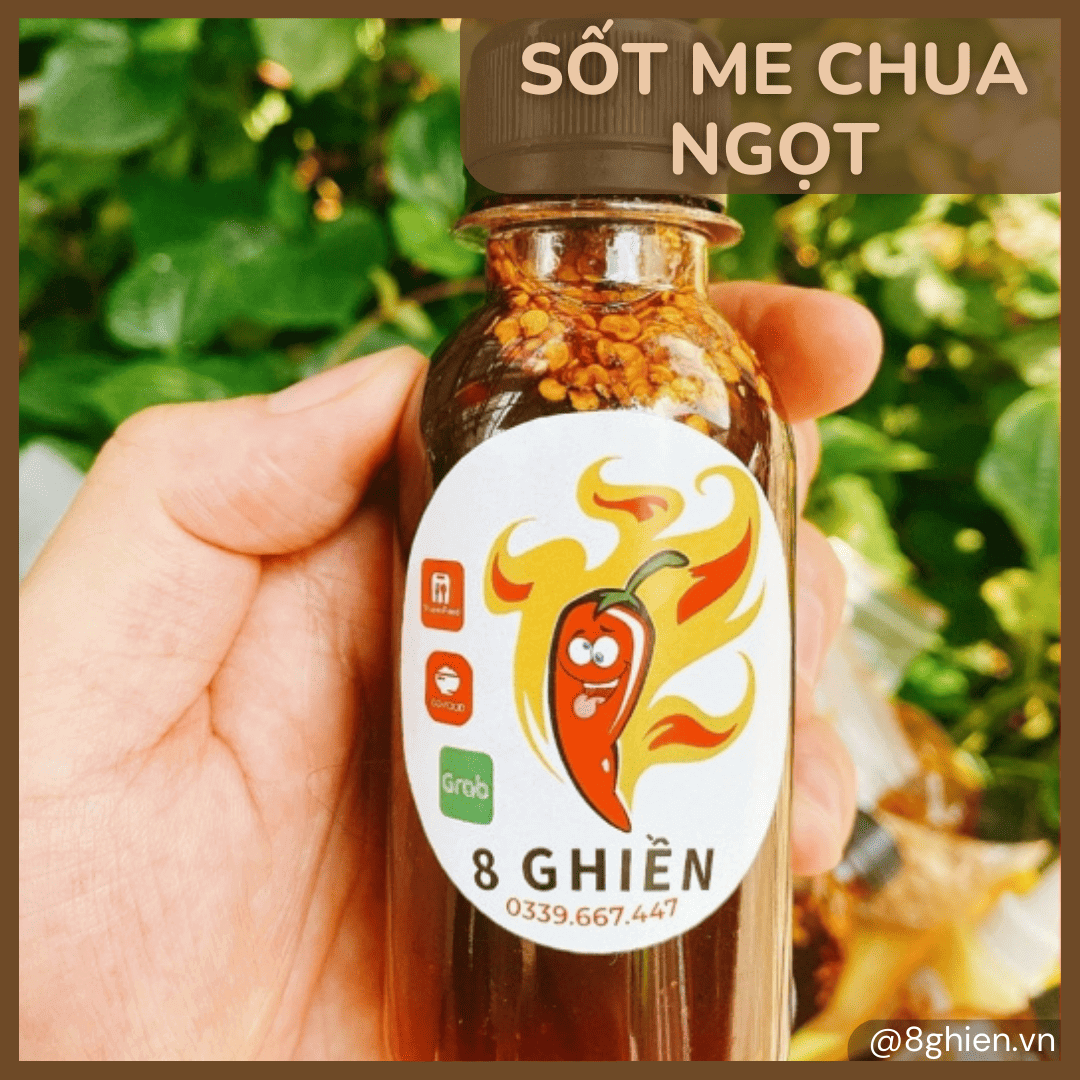 Sốt Me Ớt (100ml) - Đặc Sản 8 Ghiền
