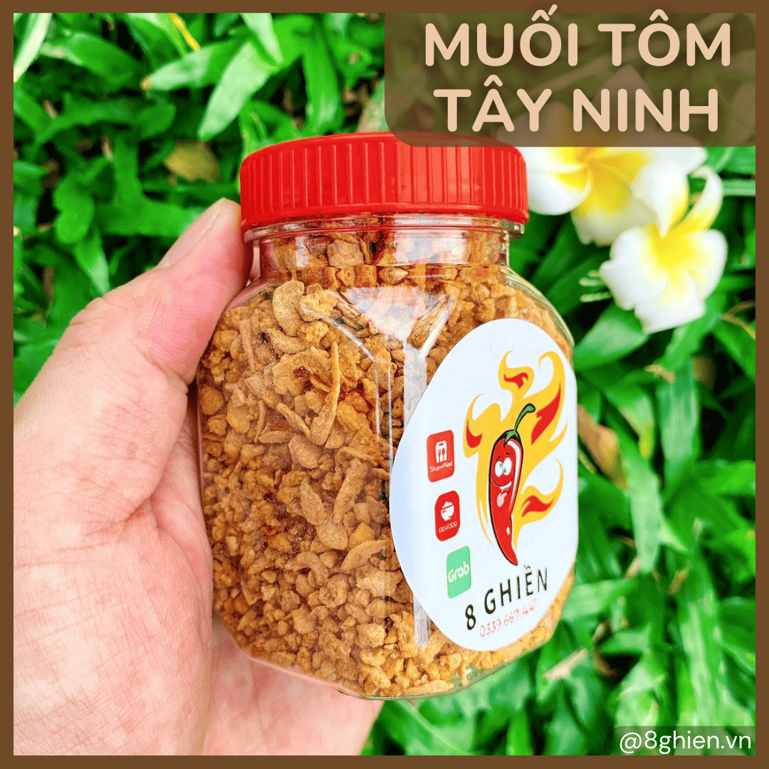Hủ Muối Tôm Tây Ninh - Đặc Sản 8 Ghiền