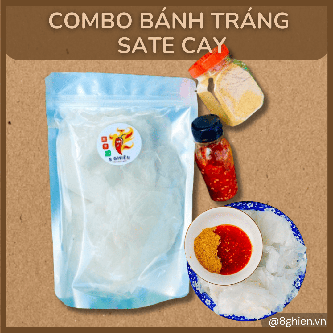 Set 2 Bánh Rìa Phơi Sương, Muối Nhiễn kèm Ớt Rim Mật Ong - Ảnh 1